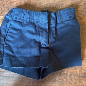 Crewcuts navy blue chino shorts size 6